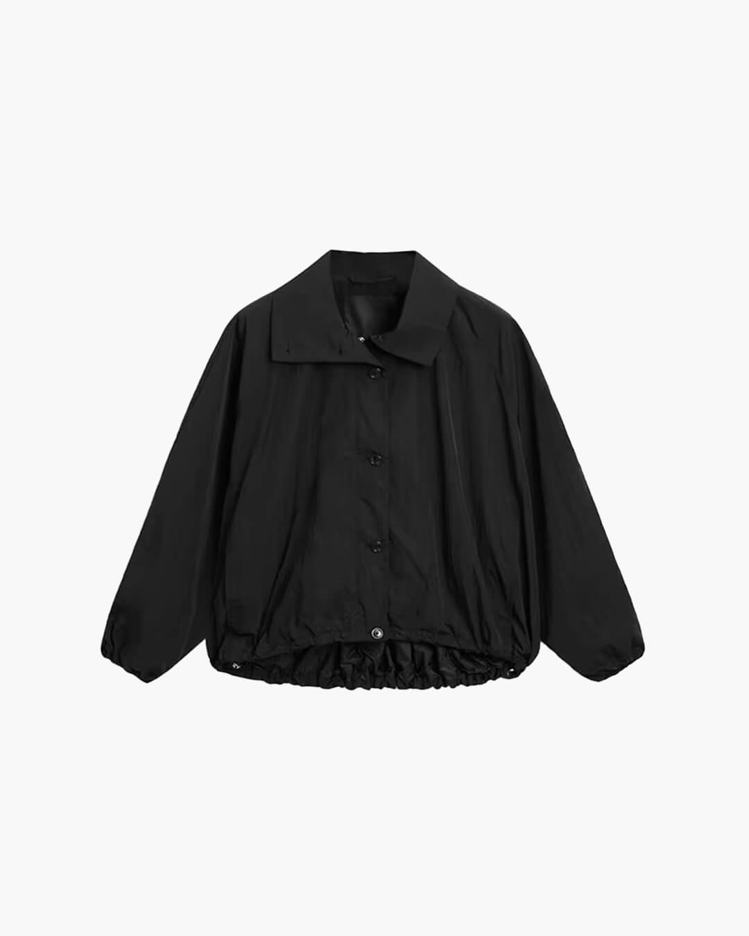 Clara High-Neck Bomber Jacket