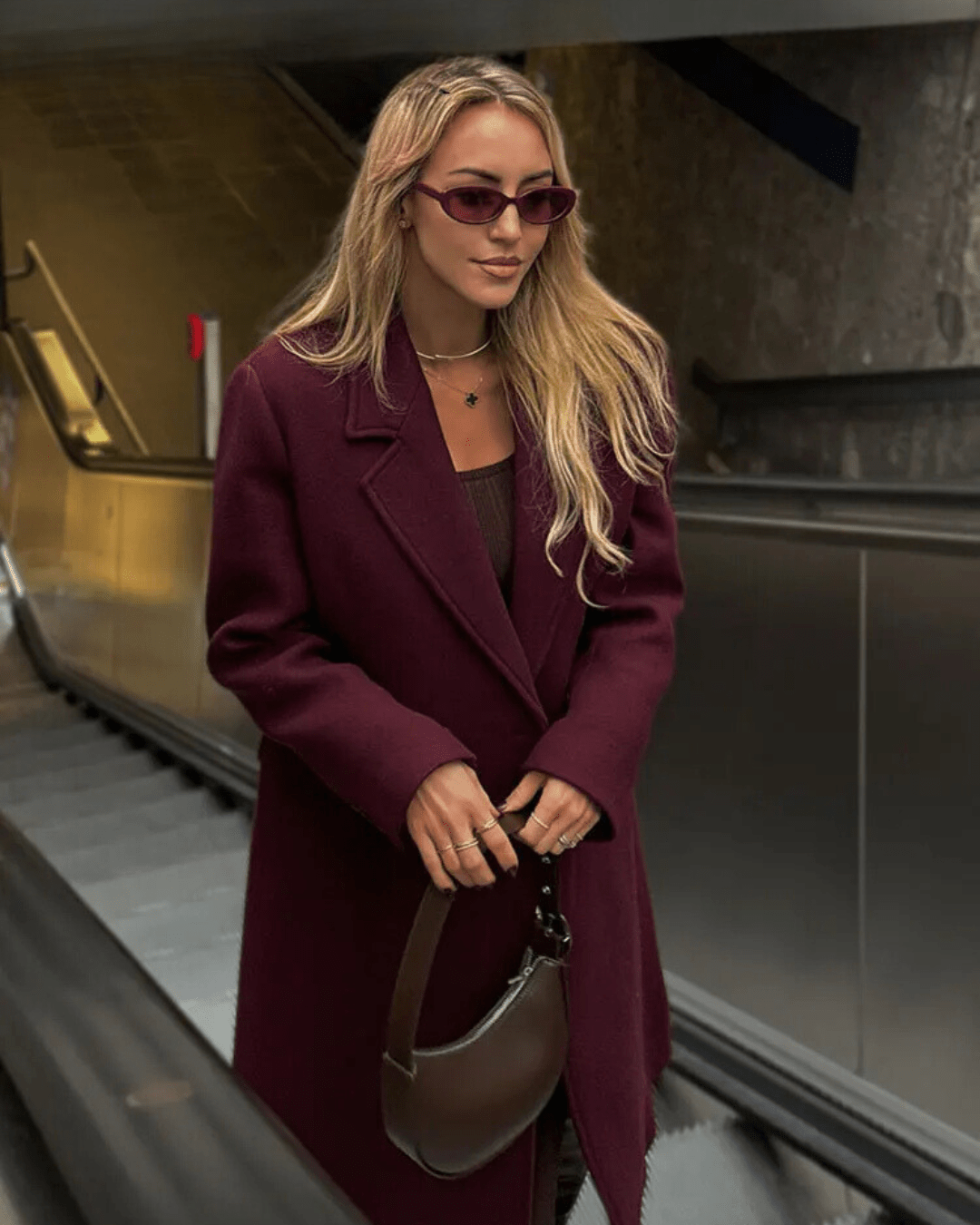 Diane Double Breasted Maxi Coat