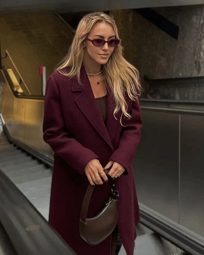 Diane Double Breasted Maxi Coat