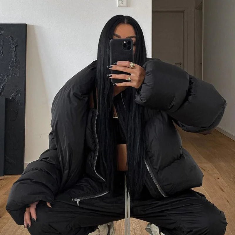 Donna Funnel Neck Puffer Jacket