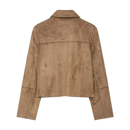 Elara Suede Jacket