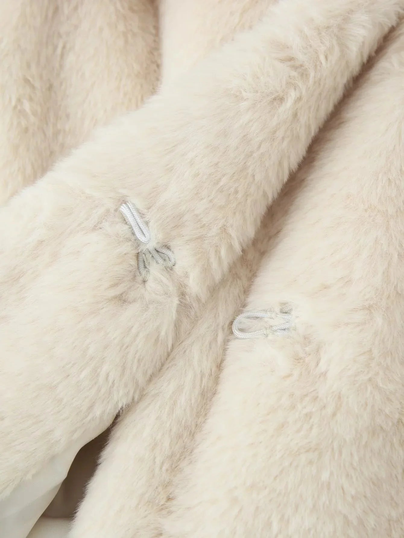 Farrah Faux Fur Coat with Belt