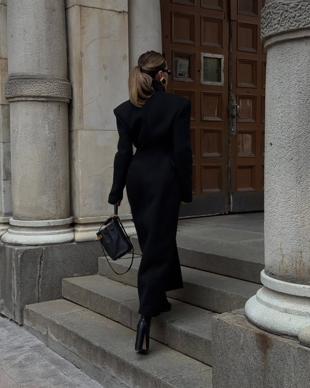 Genevieve Tailored Maxi Coat