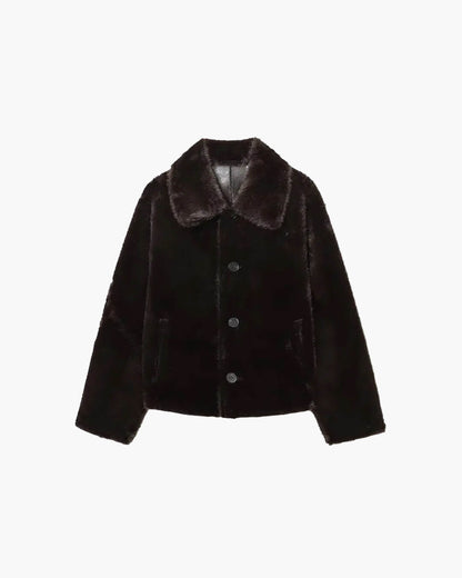 Joana Reversible Faux fur Leather Jacket