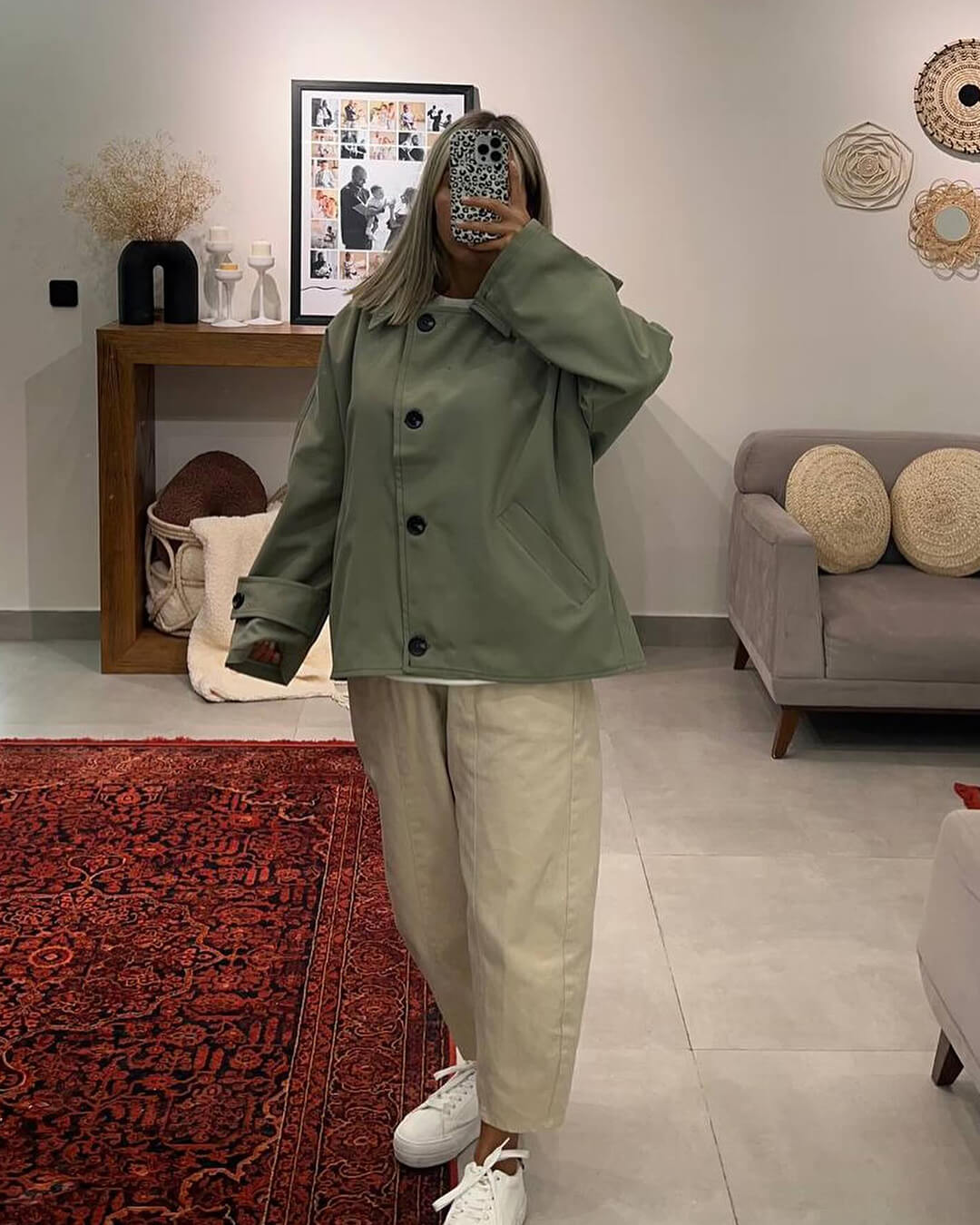 Julia Hooded Trench Coat