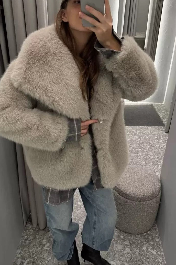 Krista Faux Fur Jacket
