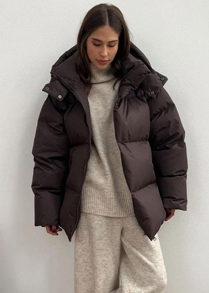 Leila Detachable Hood Puffer Jacket