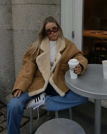 Leona Faux Leather Jacket