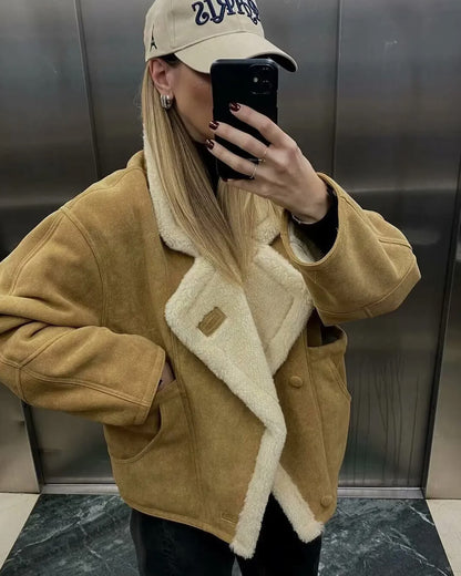 Leona Faux Leather Jacket