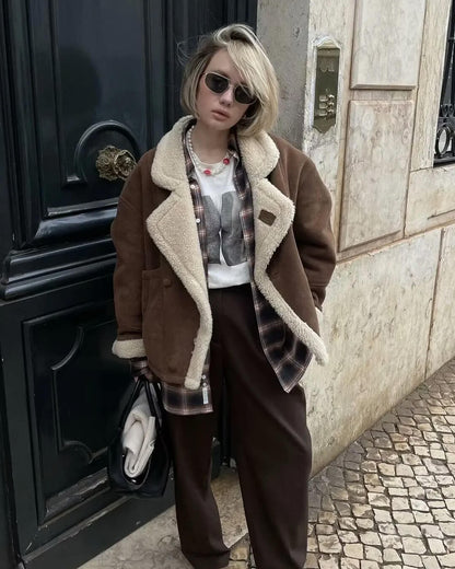 Leona Faux Leather Jacket