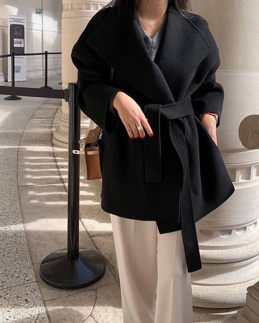 Lorelie Belted Wrap Coat
