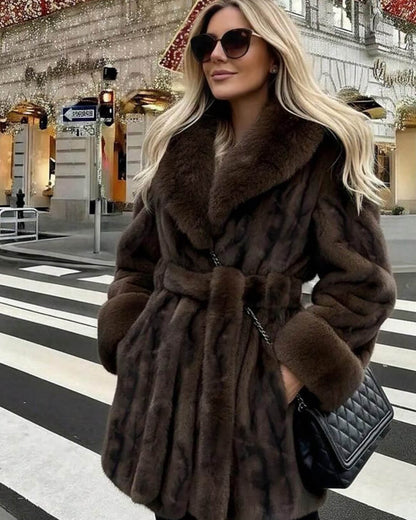 Louise Faux Fur Coat