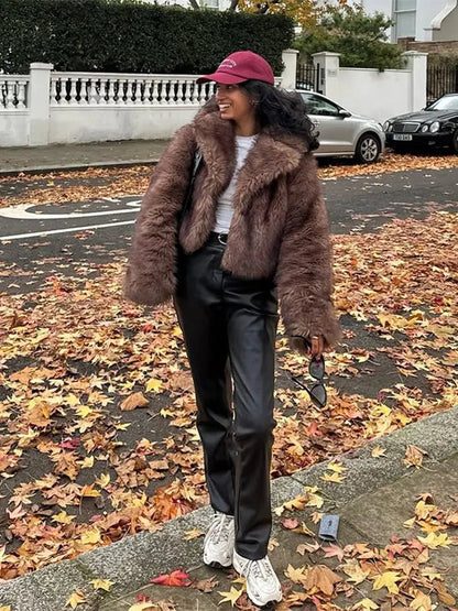 Marian Faux Fur Coat