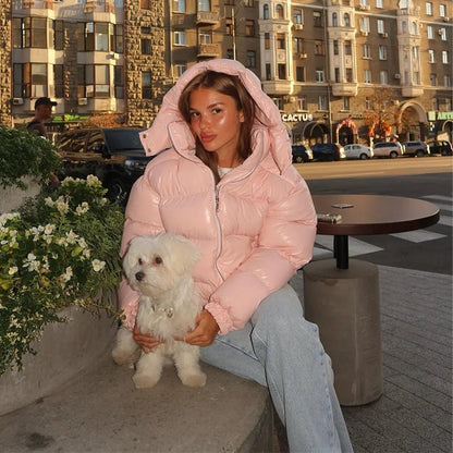 Nica Hooded Puffer Jacket