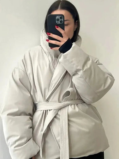 Sally Tie-Belt Coat