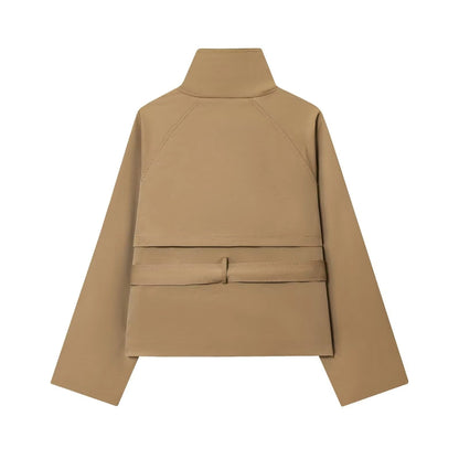 Sofie Cropped Trench Coat