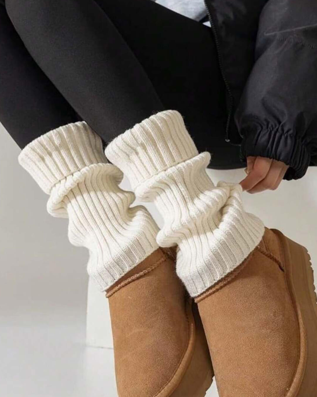 Andie Knitted Leg Warmers