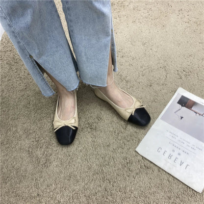 Suzy Bowtie Flat Ballerinas