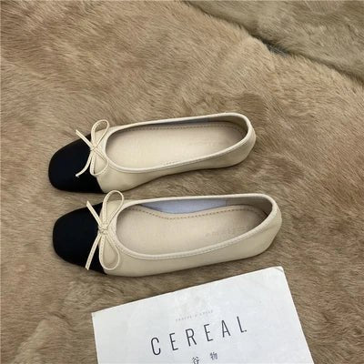 Suzy Bowtie Flat Ballerinas