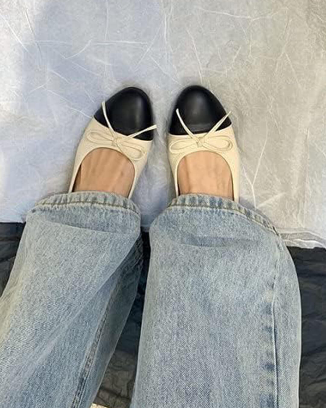 Suzy Bowtie Flat Ballerinas