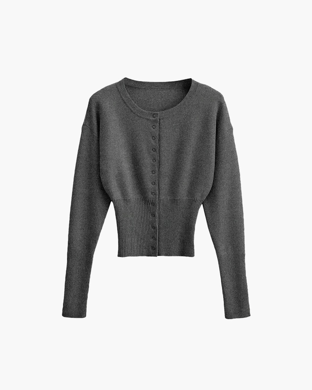 Shelly Snap Button Knit Cardigan