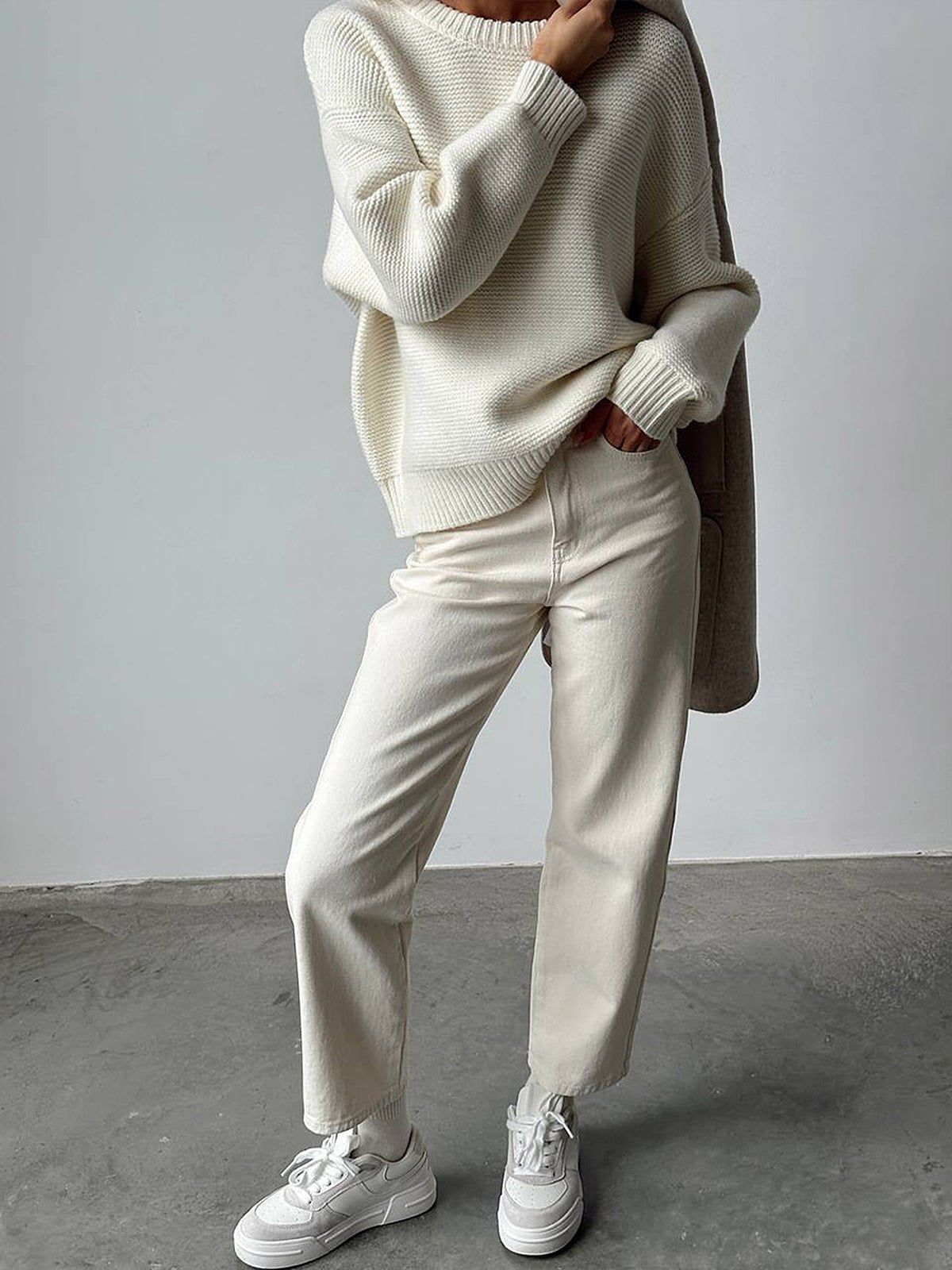 Vivienne Cotton Knit Sweater