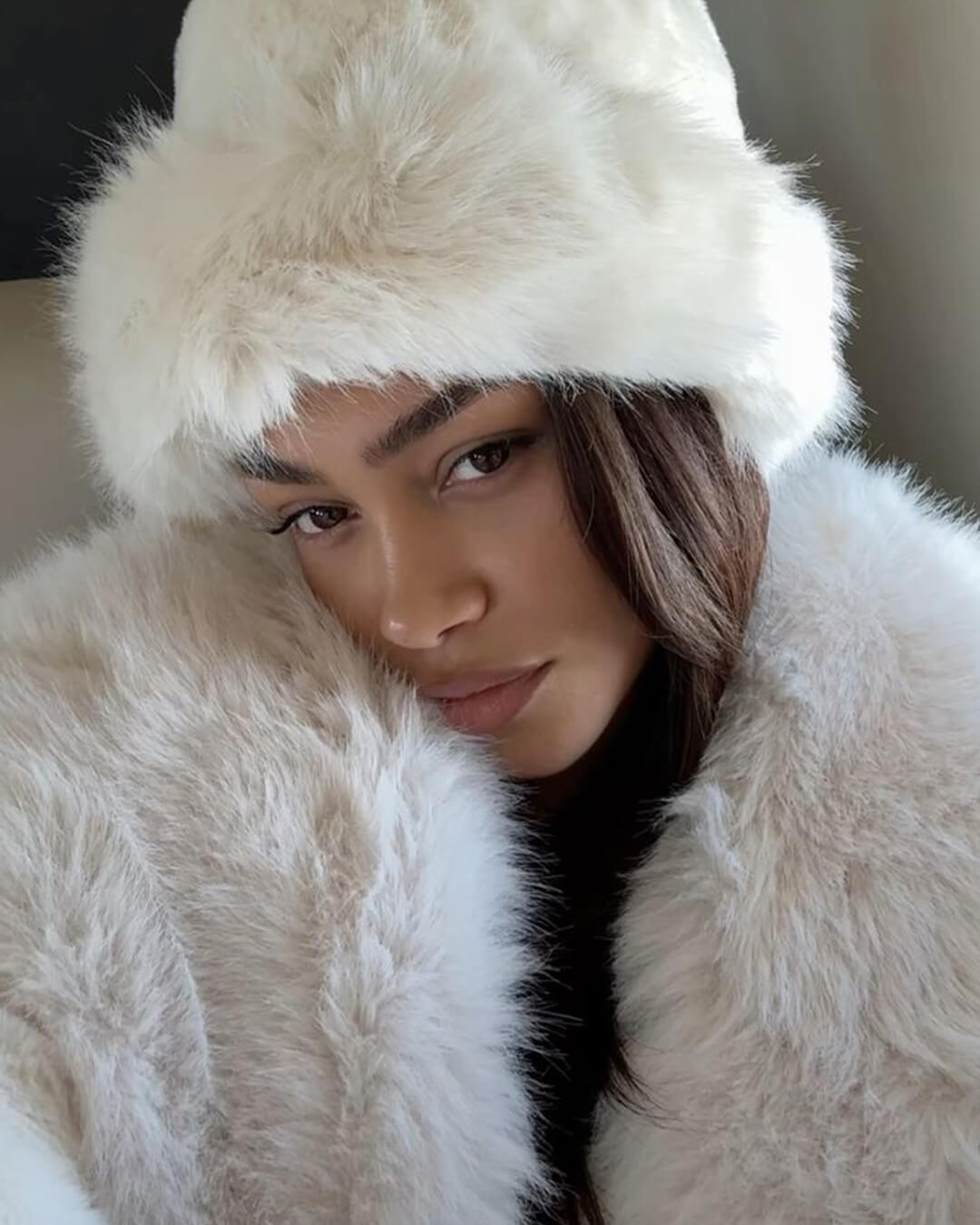 Tracy Faux Fur Hat
