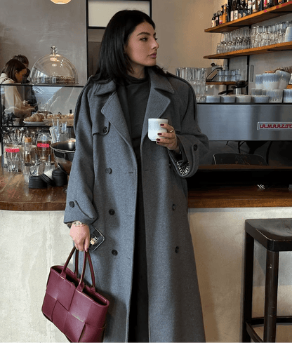 Alicia Gray Belted Long Coat